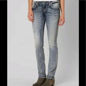 Rock Revival Barbila Straight Jeans Sz 24